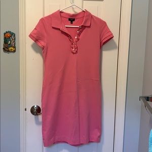 Talbots Size petite pink polo style dress
